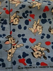 Lot Of 10 Pieces Of Kids Themed Cotton Quilting Fabrics Some Vintage Mixed Sizes