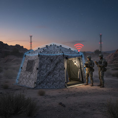 EMF Radiation Shielding Camo Fabric 10MHz-5G Conductive Cloth