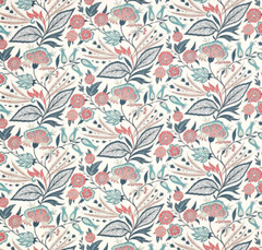 JANE CHURCHILL CURTAIN FABRIC DESIGN Amber 130 cm x 120 cm COTTON BLEND