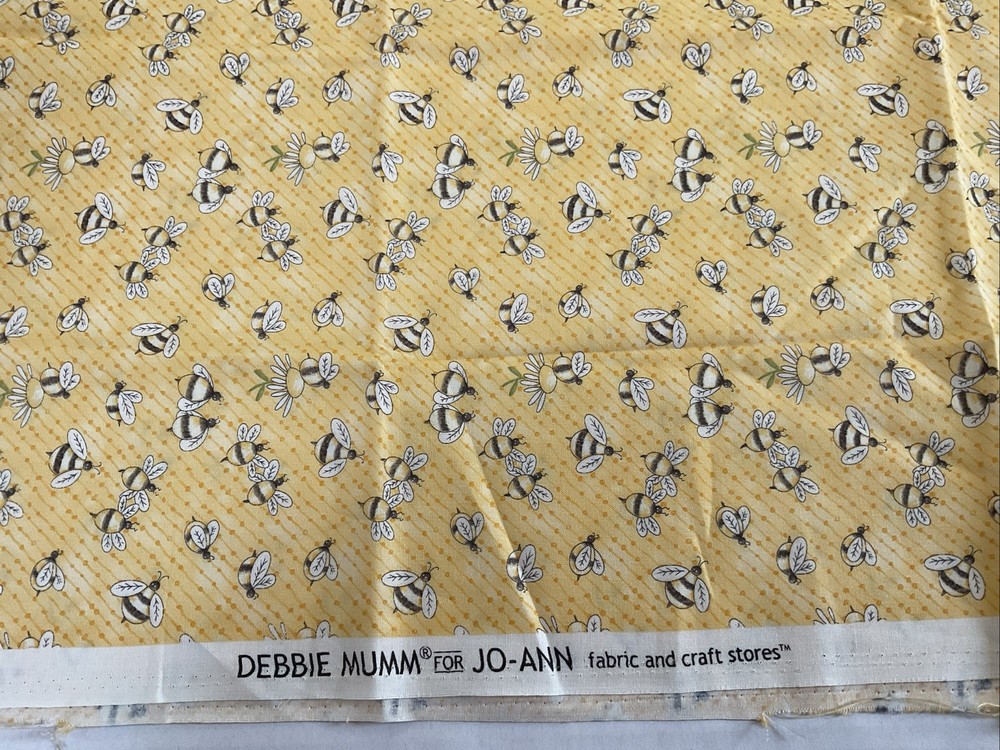 Debbie Mumm For Joann Fabric With Bees, 1 Yard