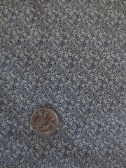 5221. M. MICHELL for Spring Industries MICRO-FLORAL Cotton FABRIC-44″x 2-1/8 yds