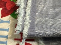 6 YDS Decorator Designer FABRIC Blue Grey 54″W Curtains Pillows Hand Bags