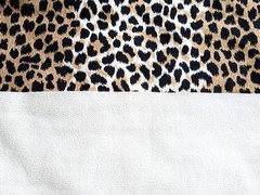 NEW ANIMAL PRINT JAGUAR CHEETAH DRAPERY FURNITURE UPHOLSTERY FABRIC 71″ L 59″ W