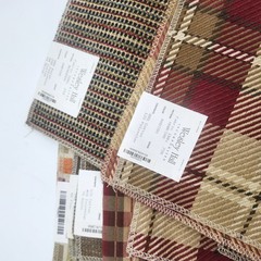Wesley Hall lot of 6 vintage discontinued Fabric Samples 26″ x 22″