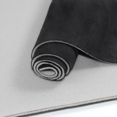 Black Suede Headliner Fabric with Foam Backing – 96″x60″ Car, Truck, SUV, RV, DI