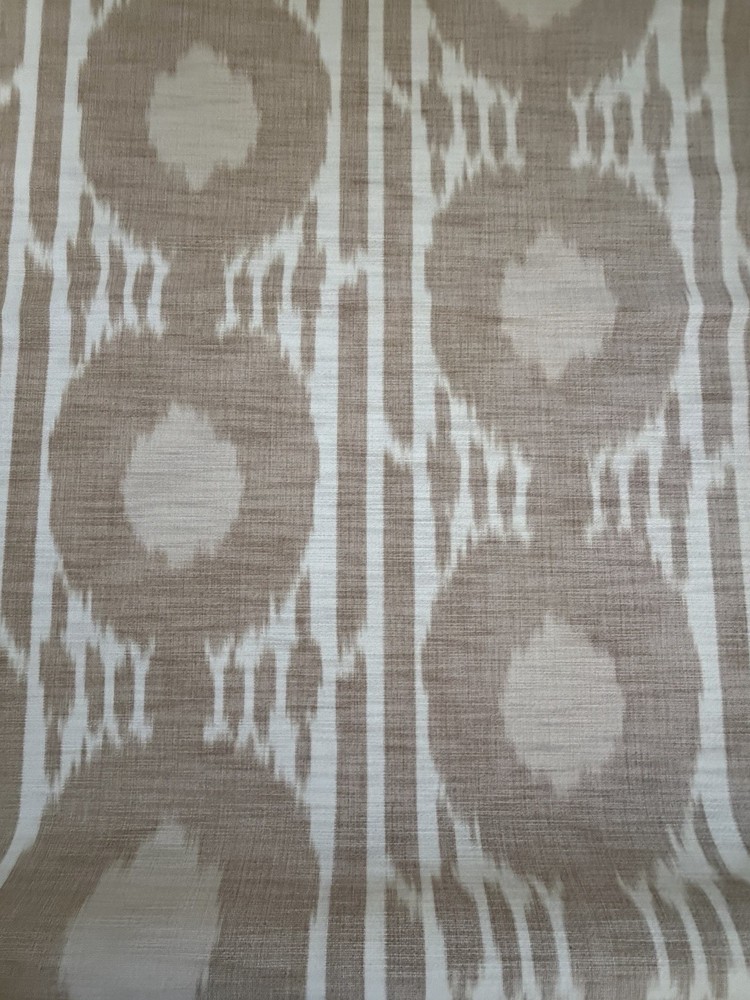 Kravet Aahana Ikat Walnut Upholstery Fabric 3 1/4 yards