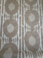 Kravet Aahana Ikat Walnut Upholstery Fabric 3 1/4 yards