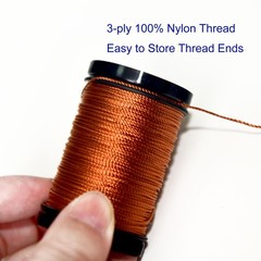 zwzxd Extra Strong Upholstery Repair Sewing Thread Kit 5 Spool, classic color