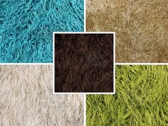 Faux Fur Long Pile MONGOLIAN SHEEP Fabric / 64″W / Sold By the yard