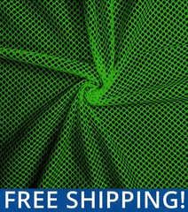 Kelly Green King Mesh Jersey Fabric – $$ Buy More – Save More $$ – #446414