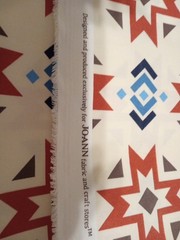 JO-ANN Geometric Southwestern Fabric New