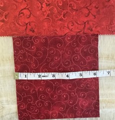 Junk Journal Fabric Lot Moda Grunge Christmas Red Green Scrap Quilting 16pc