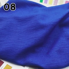 50*150cm Summer Cool Soft Faux Linen Cotton Fabric Wrinkle Texture DIY Designer