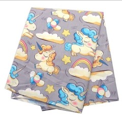 Unicorn fanrasy 100% Cotton fabric 20″x55″ 1113605.1 half meter