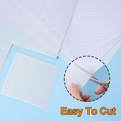 5 Sheets Waterproof PVC Eye Mesh for Furry Cosplay – 11.8″ x 7.87