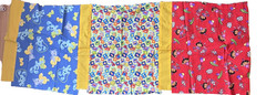 VTG DORA & Boots Blue`s Clues & Sesame Street Squares & Sashing Nap Mat Top