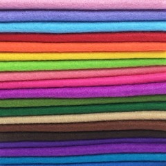 Nonwoven Patchwork Craft Felt – 28pcs Assorted Colors