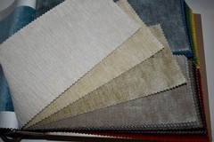 Big FABRIC SAMPLE BOOK Stroheim BRUNO CHENILLE Soft Plush 42pcs LOT Multipurpose
