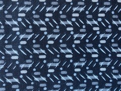 RICHLOOM FABRIC~Twill Cotton~GEOMETRIC~Small Black Gray Tan Design~TUBES~45×58~