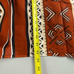 Antiquity Wax African Print Curtain Panel Tribal Mudcloth Fabric Cotton 2.6 Yard