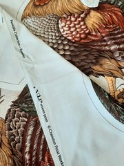 VIP Cranston Rooster Cut and Sew Fabric Panel Pillow Lot of 2 + Barnyard Critter