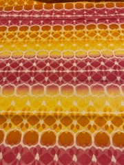 Pink Yellow Hearts Stripes Cotton Joann’s Fabric Crafts Home Decor two yards