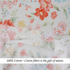 Cotton Fabric by the Yard for Sewing DIY Crafting Fashion Design Printed Floral