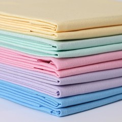 10 PCS 18×21 Inch Cotton Precut Quilting Fabric Bundle Solid Color DIY Craft