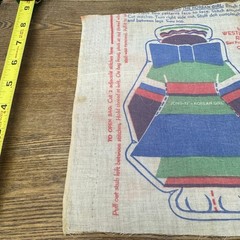 Jong Yi Korean Girl Doll Sewing Pattern Uncut Sea Island Cloth Sugar Sack Bag