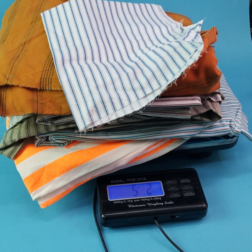 Fabric Remnant Lot Repro TRUE Vintage Scrap Grab Bag All Types Quilt Craft 5 Lb