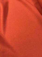 Burnt Orange Linen & Rayon Blend Fabric