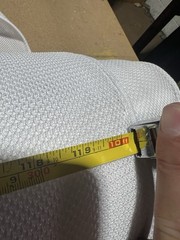 White Military Molle Mesh Netting in MIL-C- 8061 MADE IN THE USA 120″ Wide