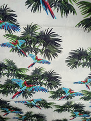 Jo-Ann Fabrics Ivory Background with Birds/Foliage 18″ x 32″ 100% Cotton