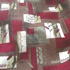 Luscious Upholstery or Pillow Fabric Patchwork Quilt Blanket Throw 60″ WX48″ L