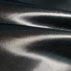 Heavy BLACK Bridal Duchess Satin Fabric 58″ By The Yard Glossy Poly Satin