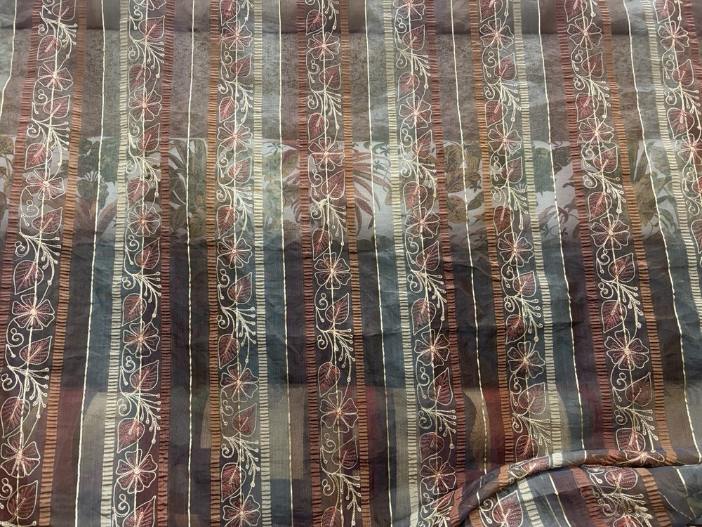 Designer 100% Silk Sheer 20 Yards