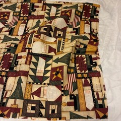 Leslie Beck VIP Fabrics Cranston Print Holiday Christmas Cotton Material 44×108