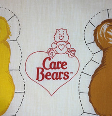 Vintage Care Bears~Cut & Sew~Stuffed Toy~Fabric Panel~Birthday & Tenderheart