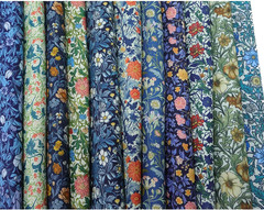 William Morris Floral Fabric by the Yard- 1 Yard 62 Inch Wide Precut Upholstery