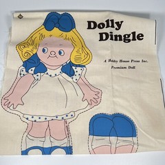 Dolly Dingle Cut Out & Sew Fabric Doll Crafted Heirlooms Limited Production 1981