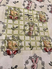 1 YARD + 15 INCHES Winnie The Pooh COTTON Sewing Fabric