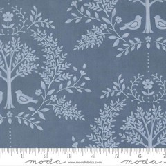 Moda Family Tree Dusk Damask Bird 1867.66628 100% Quilt Cotton 44” wide BTY