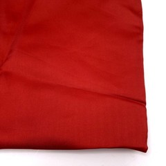 Vintage Red Silk Satin Fabric 66″x45″ Lustrous Luxury Natural Fiber 1.8 Yards