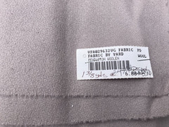 600035 – Pendleton Wool – 1 3/8 Yards x 66 Inches – Solid Beige Color