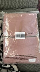 **BRAND NEW** Pack Of 6 Panels 5×10 Dusty Rose Chiffon Fabric Drapes