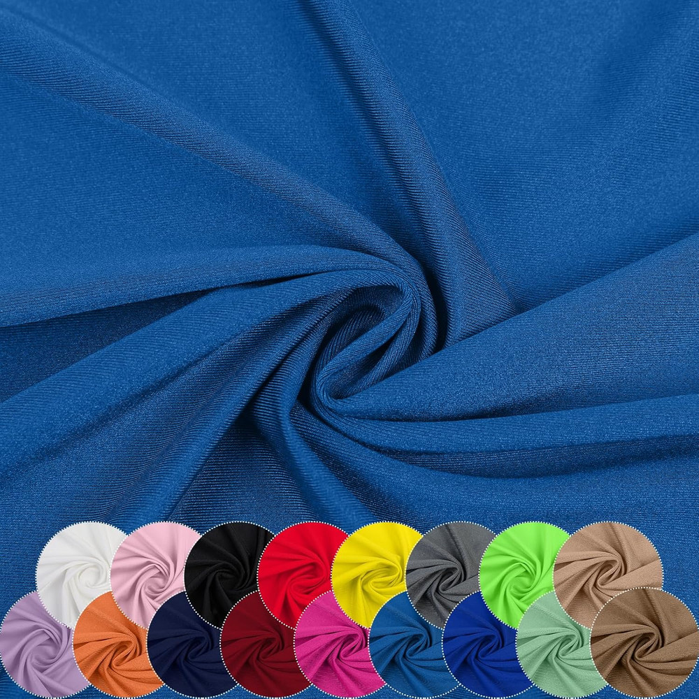 Nylon Spandex Fabric, 80% Nylon, 20% Spandex, Swimwear, Activewear Fabric 4 Way