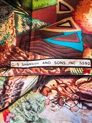 Western Cowboy Cotton Fabric S Shamash and Sons 40×34”