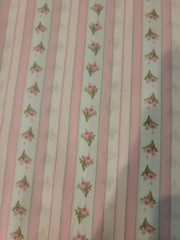 Cotton fabric 6 fat quarters stripped fabric 1.25 yard