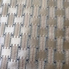 Lot of 3 Upholstery Fabric Remnants Chevron/Geometric 22×36, 34×36, 22×57