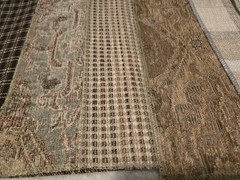 Lot Of 18 Upholstery Drapery Sample Fabric Neutral Colors Crafts Quilts 12″ X 26